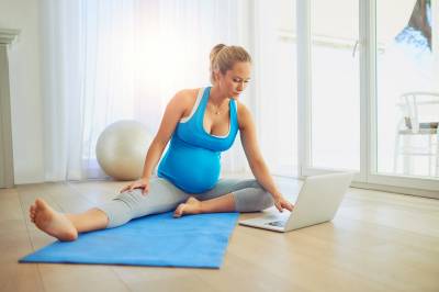 Online Personal Training in der Schwangerschaft