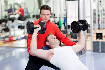 Personal Training mit Gewichten